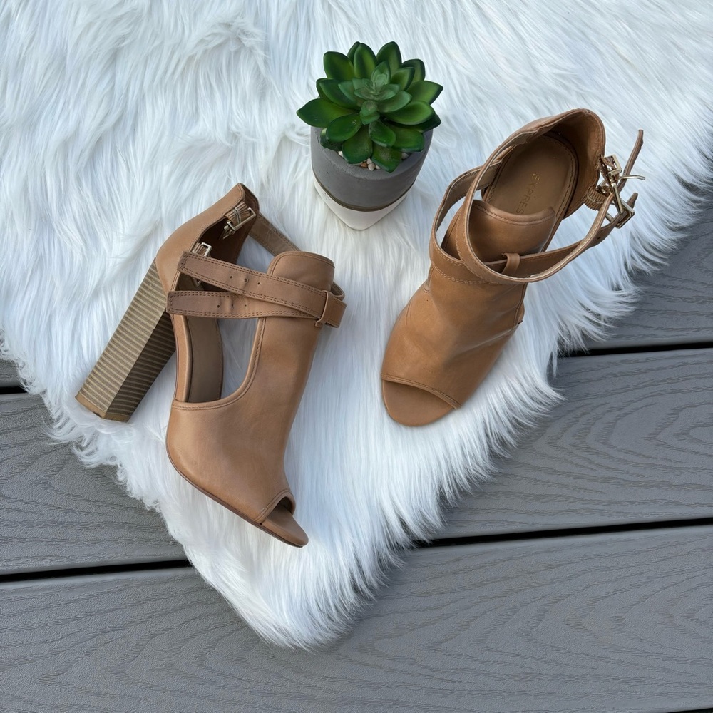Express Open Toe Heels